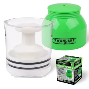 SWANLAKE Hand Bearing Packer,Wheel Bearing Packer Tool,Portable Bearing Packer, green  rubber multifunctional tool hand tool mechanic tool