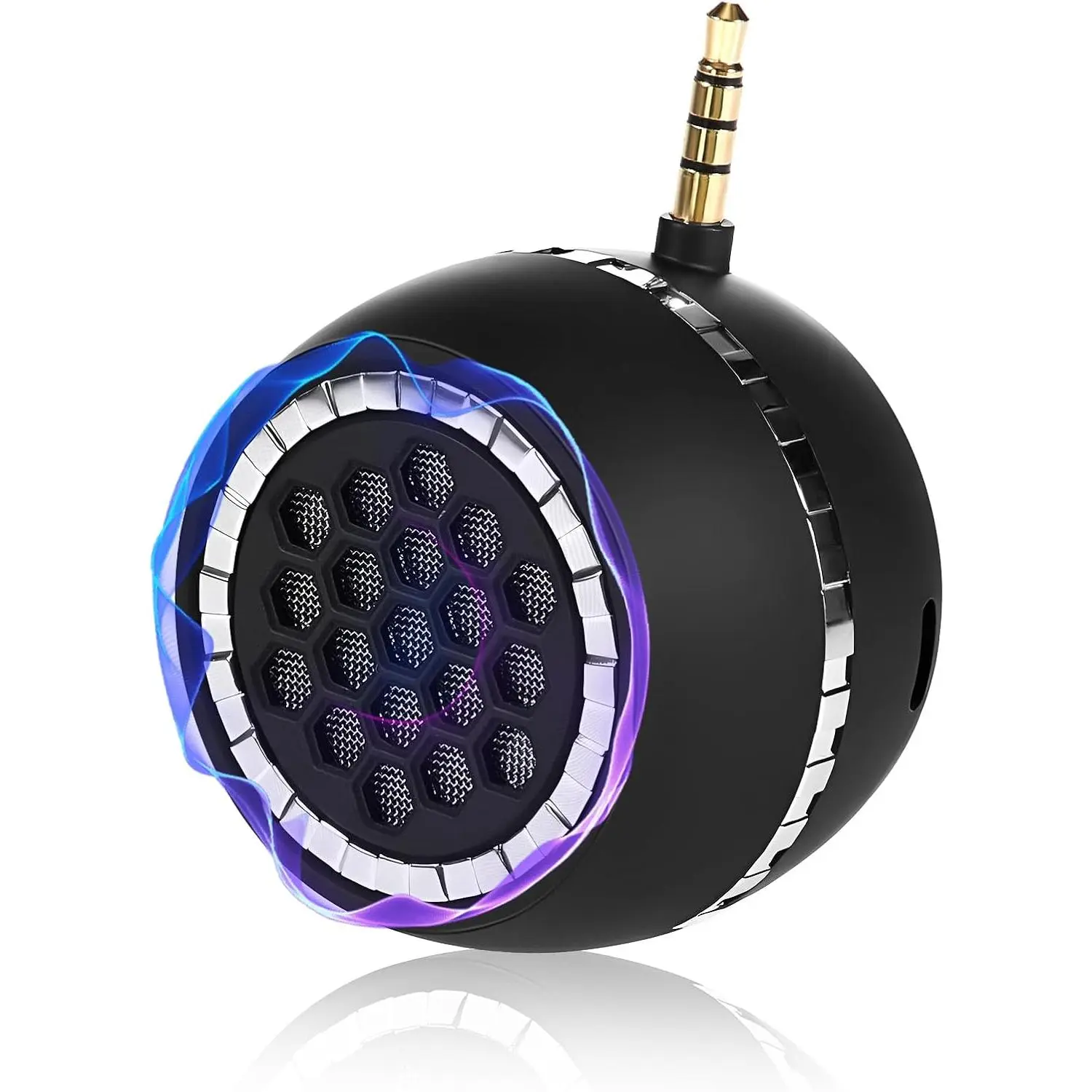 Portable Ghost Hunting Box Speaker - 1.8 in Audio Device, 3.5mm Aux Input, Plug-and-Play Accessory for Phone/Mobile/Smartphones or Tablets, Paranormal Enthusiasts, Standout Gift Choice
