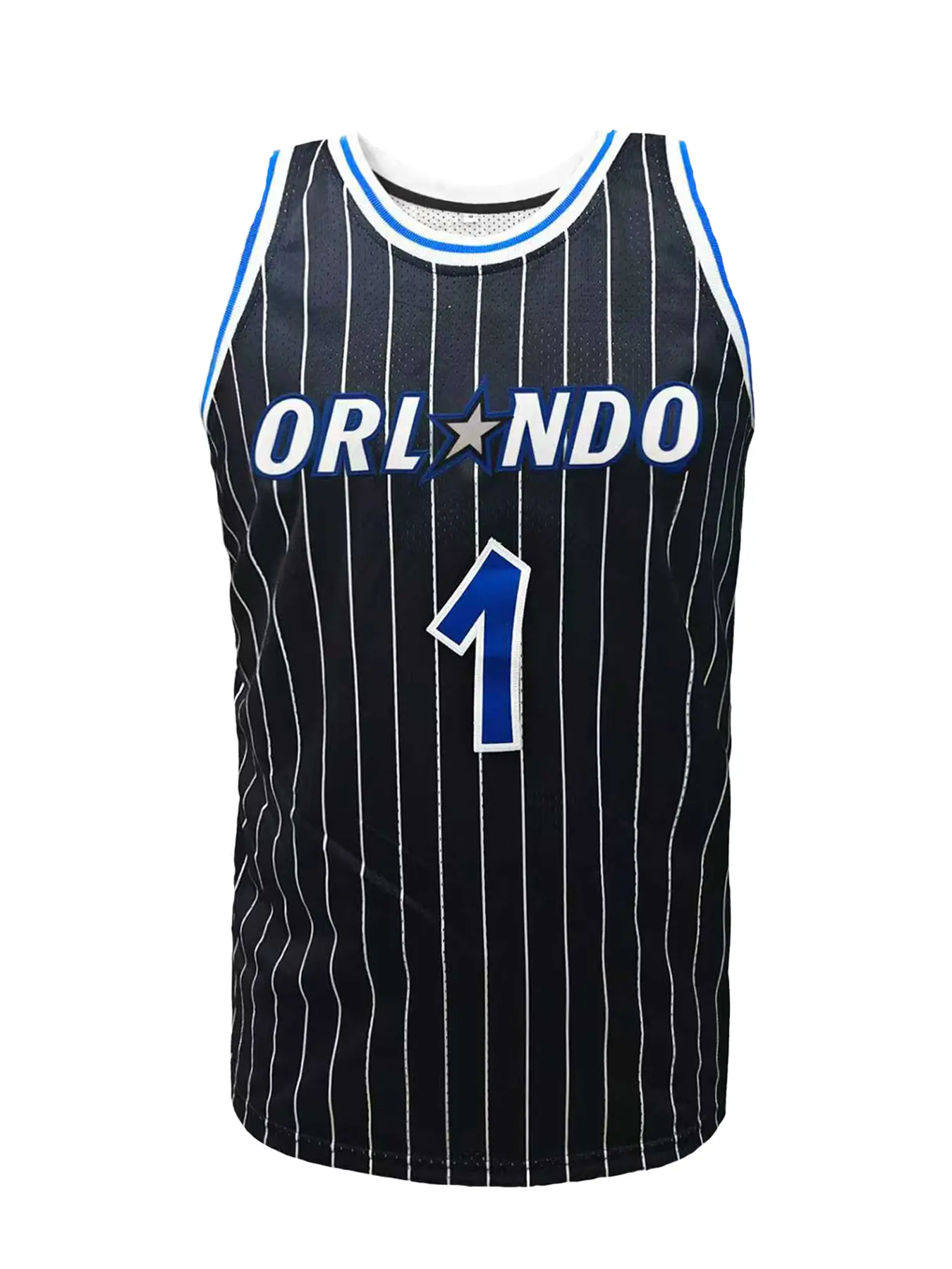 Men's #1 Striped Basketball Sports Jersey, Loose Fit Breathable Sleeveless Vest, Breathable Athletic Top, Embroidered Unisex  for Training, Competition & Casual Wear