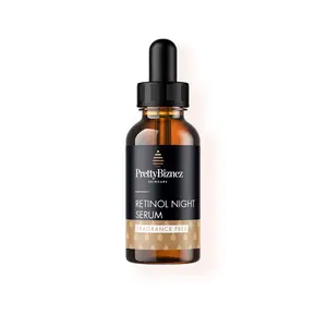 Retinol Night Serum | Organic Brightening Face Serum for Nightly Use