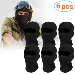 6/8/9 Pcs Men's Balaclava Ski Masks,Breathable Cooling Full Face Mask,Suitable for Wearing As Scarf,Gaiter Mask Leggings or Neck Leggings,Ideal for Motorcycle,Cycling,Sports,Men,Women,Hand Tools Kit