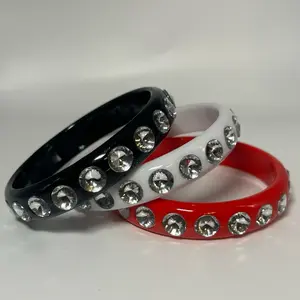 Y2K Bangles | 2000s Vintage | Early 2000s Jewelry | 3 piece set | Plus Size Friendly | versatile