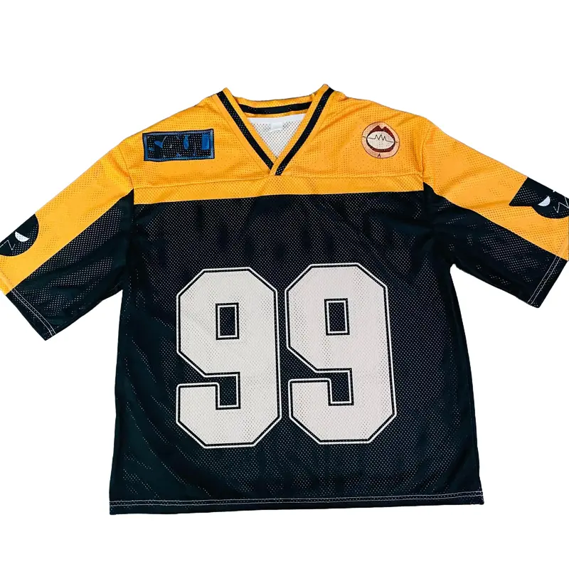 Men's Sound Soul Eater Lightweight Sports Mesh Jersey - European Sizing, Large '99' Number, Breathable Athletic Top, Sports Clothing, Male Clothing for Soccer, Summer Anime Manga Cosplay (Runs Small),sohochic