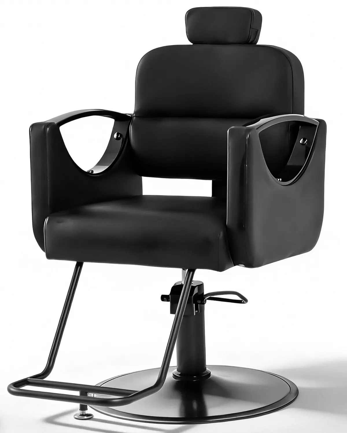 Barber Salon Chairs Reclining Salon Chair for Hair Stylist with Heavy Duty Hydraulic Pump 360 Degree Swivel Adjustable Height for Barbershop Beauty Salon Equipment