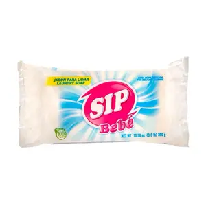 SIP Bebe Laundry Soap Bar 300g - Gentle for Delicate Clothes - 100% Effective Cleaning