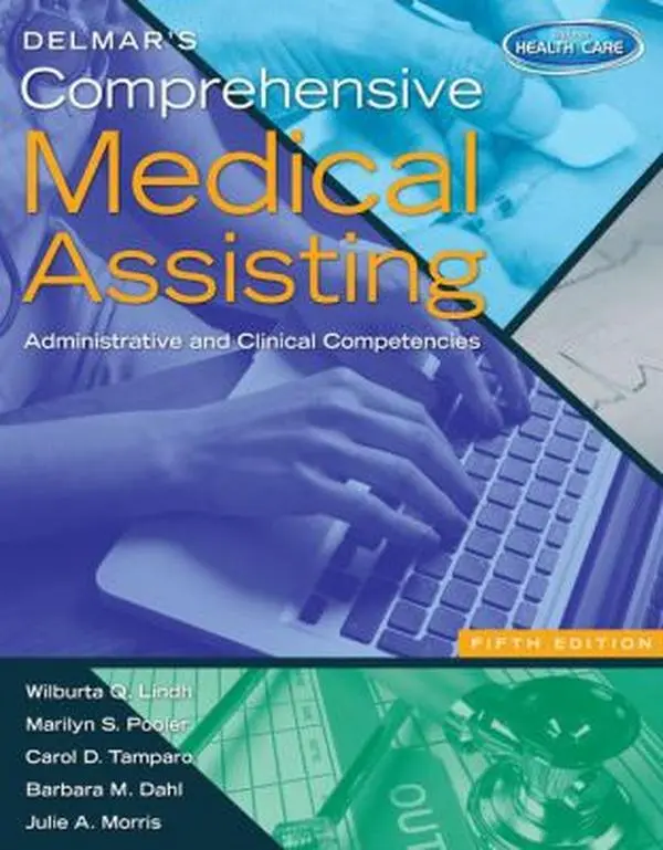 USED Book - Delmar's Comprehensive Medical Assisting: Administrative and Clinical Competencies (with Premium Website Printed Access Card and Medical Office Simulation Software 2.0 CD-ROM) (MindTap Course List) by Wilburta Q. Lindh (Hardcover) - english