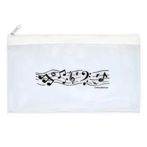 Music Notes Pencil Pouch