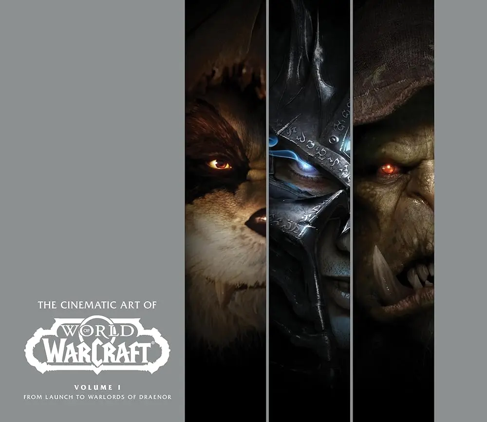 The Cinematic Art of World of Warcraft - Volume 1 Blizzard Entertainment Gaming Book, Lifestyle & Hobbies Comics & Manga with Never-Before-Seen Concept Art, Stunning Visuals, Motion Details, Behind-the-Scenes Technical Process, Creative Process Accounts