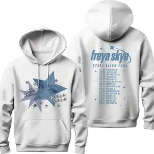 2sided Freya Skye Silent Treatment Hoodie, Stars Align Tour 2026 Festival Hoodie, Channel Zombies 4 Nova Bright, Freya Skye Concert Music