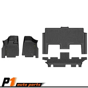 TPE Floor Mats Cargo Liner Carpets Fits 2008-20 Dodge Grand Caravan All Weather Car Accessories