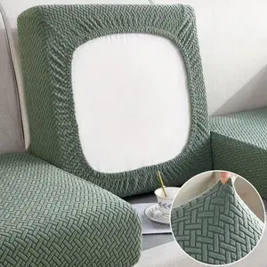 Thick Jacquard Sofa Seat Cushion Cover Funiture Protector Couch Covers for Sofas Anti-dust Removable Seat Slipcover Kids Pets Soft Sofa Protector, Washable Sofa Slipcover, Removable Washable Slipcovers
