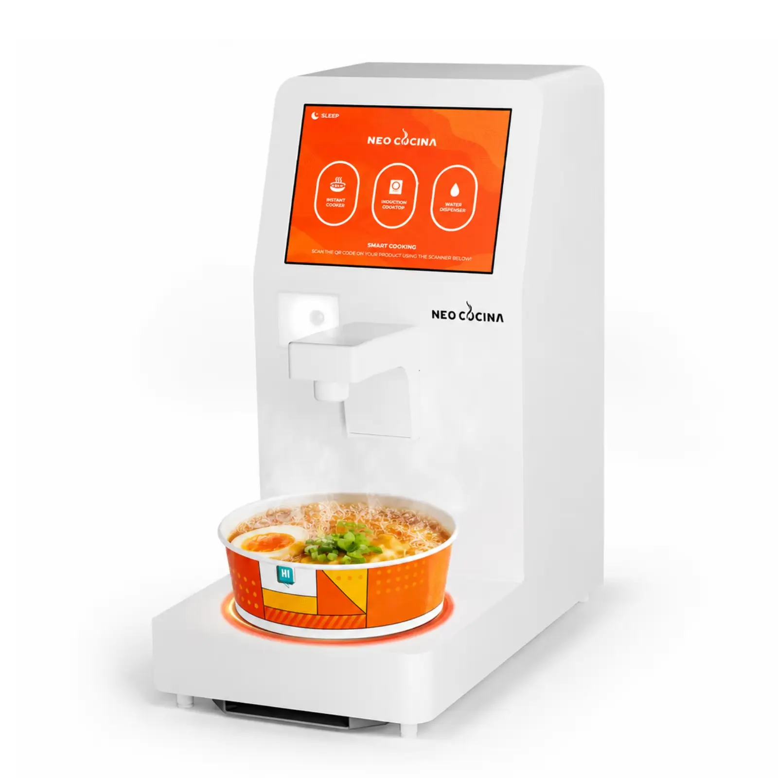 NEO CUCINA 3-in-1 Countertop Ramen Machine Korean Automatic Instant Ramen Cooker