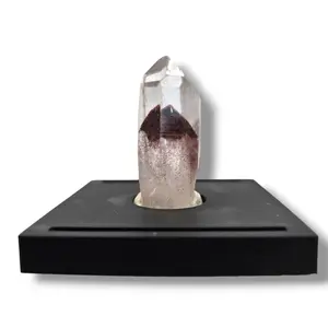 Captivating Red Phantom Quartz Specimen - A Gemological Marvel