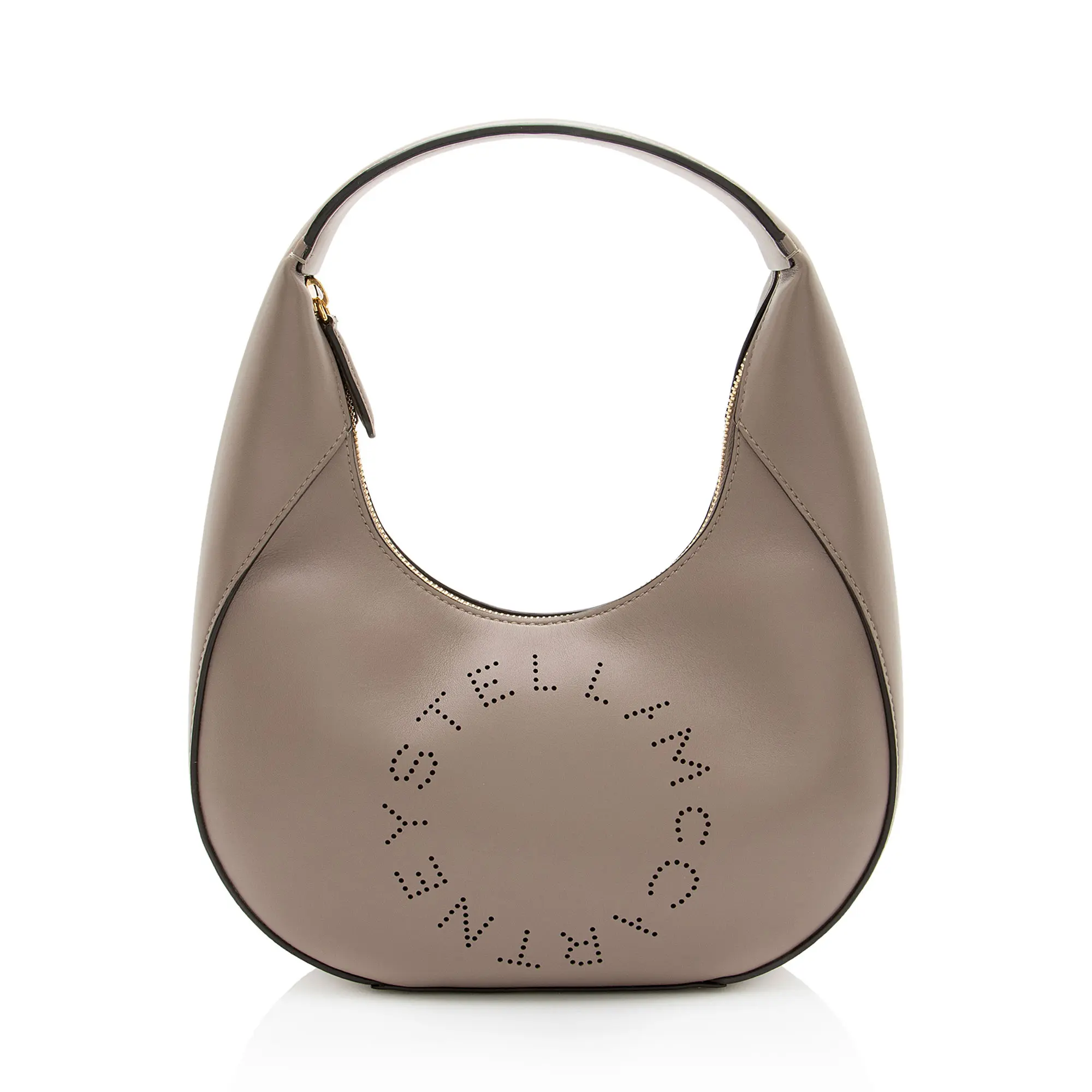 Pre-owned Stella McCartney Leather Shoulder Bags Eco Alter Nappa Perforated Logo Small Hobo