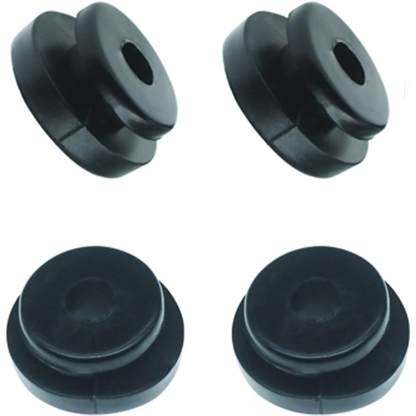 Rubber Mounts Support Cushion Hard Saddle Bags Saddlebag Compatible for Harley Touring Street Glide/Electra Glide/Road Glide/Road  (2014-2023) (4 Grommets 2014-2023)