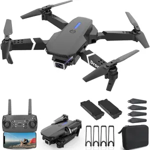 1080P FPV Folding RC Quadcopter Drone with Cameras, Beginner-Friendly Foldable Design, 2 Batteries, Carry Case & Accessories, Indoor-Outdoor Flying Toy, 18-Month Repair Service, Ideal for Kids