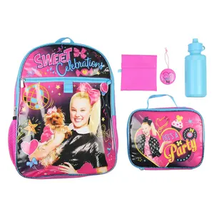 Nickelodeon Jojo Siwa Life's A Party Sweet Celebrations Graphic Backpack 5 PC Mega Set 16"