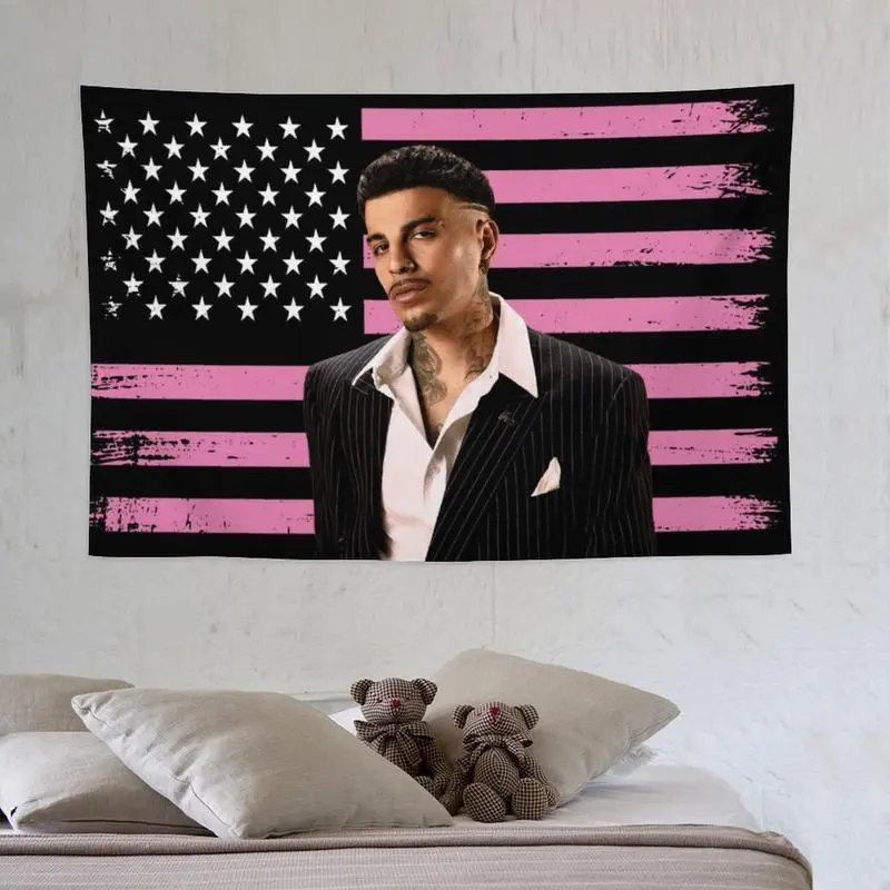 Alejandro Rauw Flag Tapestry Banner, Durable Lightweight Washable Home Decor Wall Hanging with Art Design, Size-Optional for Living Room Bedroom Festival Gift
