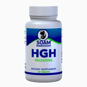 SoamHGH for Men and Women - L-Arginine, L-Ornithine & L-Glutamine - Super Compound Dietary Supplement x 60 tablets - SOAM VITAMINS