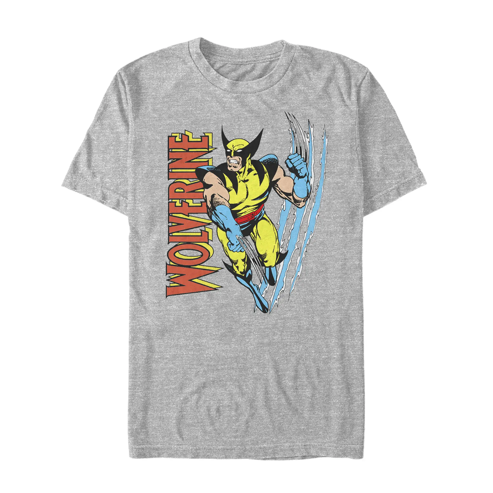 Men's Graphic Marvel X-Men Wolverine Slash T-Shirt