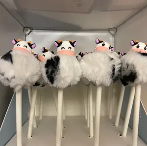 FUZZY COW PENS - WITH EYES CLOSED
