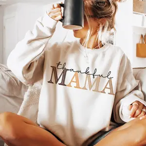Retro Thankful Mama & Mini SVG and PNG, Thanksgiving Svg, Fall Mommy and Mini Svg, Family Thanksgiving Svg, Cricut Svg, Sublimation Png File unisex 90s graphic tees sweatshirt hoodie saltburn