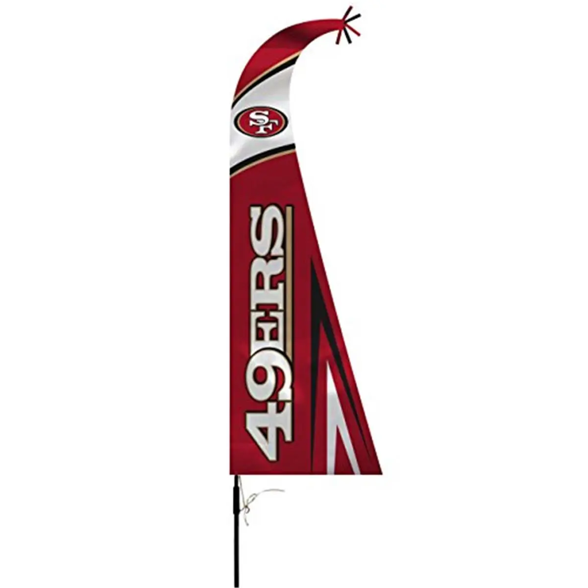 San Francisco 49ers Flag Premium Feather Style Special Order, Banners, Outdoor Display, Team Logo