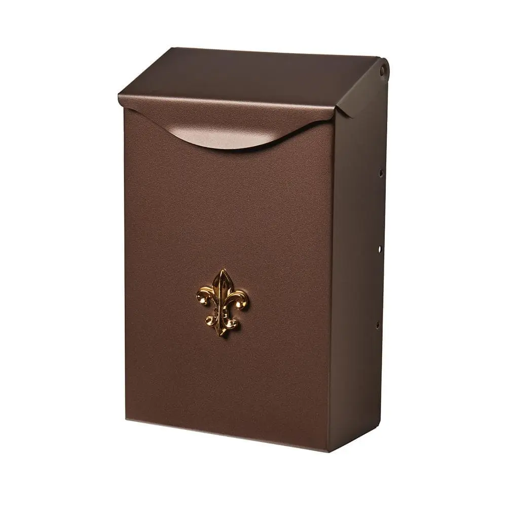 City Classic Venetian Bronze, Small, Steel, Vertical, Wall Mount Mailbox