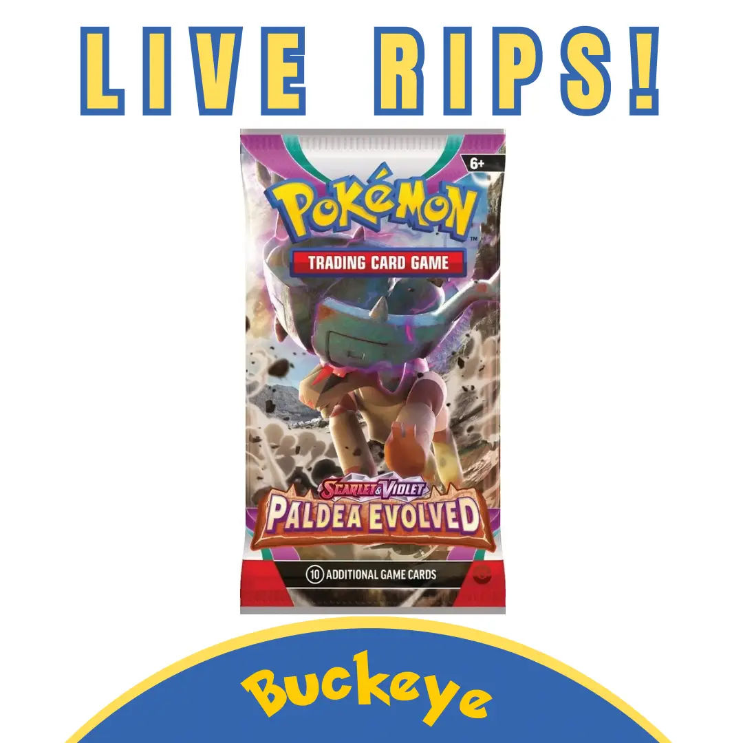 Pokémon TCG: Scarlet & Violet—Paldea Evolved Booster Pack with 10 Cards and Basic Energy