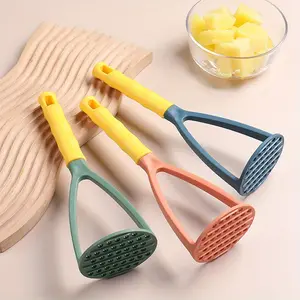 1pc Pressed Potato Masher Ricer Puree Juice Maker Potato Pusher Smooth Mashed Potatoes Crusher Fruit Tools Kitchen Kitchen Gadgets Kitchenware