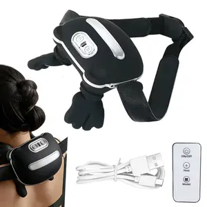 Neck Massager with Heat for Pain Relief Deep Tissue Cordless Neck and Shoulder Massager with Heat and Fingers Bionic Hand Electric Cervical Back Massagers