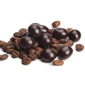 Dark Chocolate Espresso Beans - 10oz Whole Roasted Espresso Beans Coated in Rich Dark Chocolate Crunchy Texture Bold Coffee Flavor Perfect for Snacking or Pick-Me-Up