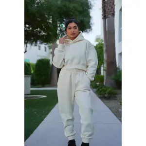 Butter Pecan Cropped Hoodie