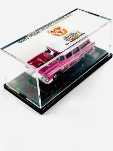 Matchbox 2024 19th Annual Golf Tournament Presents Everett Marshall Charities 1957 Ford Country Sedan Fire Chief Pink Car