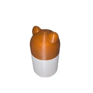 3D printed container with animal ears lid