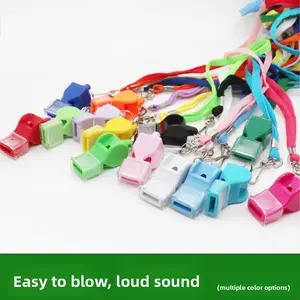 High Frequency Whistle, PE Coach & Lifeguard Emergency Survival Whistle, Plastic Referee Whistle for Basketball, Football & Volleyball Games