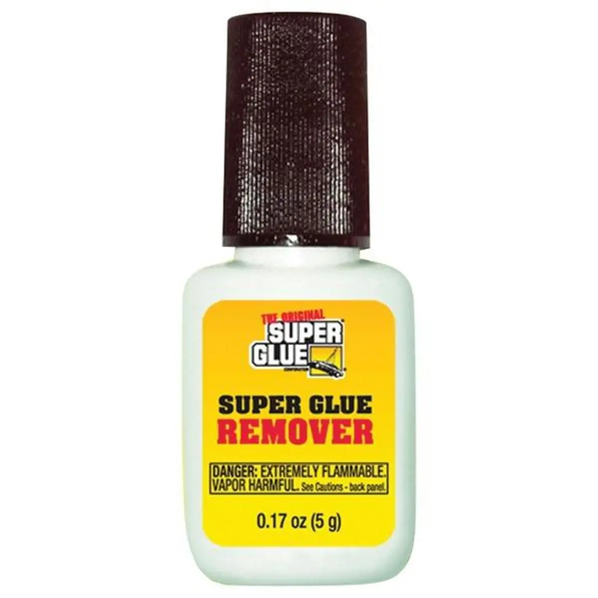 212 MAIN Super Glue Gel Remover with Brush, Tools & Hardware Accessory for Effective Adhesive Removal