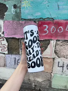 White Metal Tumbler
