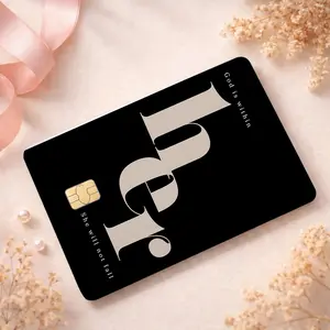 Her Debit Card Skin, Christian Faith Affirmation Credit Card Decals, Female Empowerment Premium Matte Vinyl Stickers for Girl Women