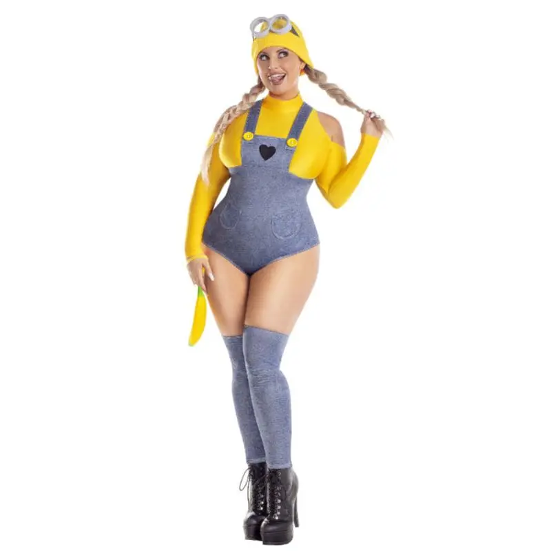 Plus Size Funny Minionette Women’s Costume
