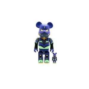Bearbrick Evangelion Unit 1 "(New Paint Version) 100% & 400% Set" MEDI2950