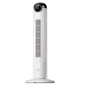 2026 Upgraded Antarctic Star Tower Fan for Bedroom, 36"/42" Bladeless Fan with DC Motor, 26ft/s High Velocity, 22dB Ultra Quiet, 6 Speeds 4 Modes, 90° Oscillation, 9H Timer, Remote Control, White