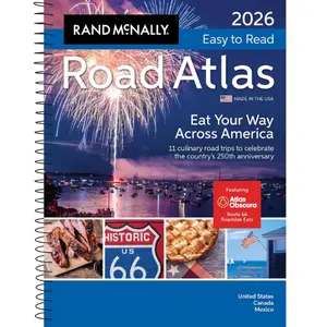 2026 Rand McNally Easy to Read Midsize Road Atlas