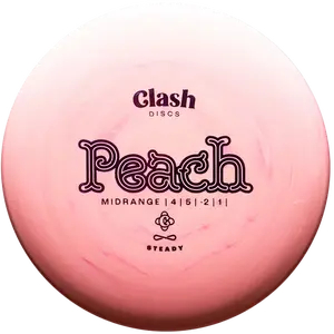 Clash Discs Peach  -  Midrange Disc Golf