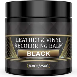 2025  Advanced Leather Recoloring Balm,Black Leather Repair Kit for Furniture,Leather Dye Filler,Couch  and Repair,Leather Color Restorer for Couches,Leather Scratch Remover for  Interior