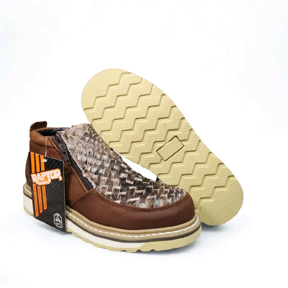 Zappato Raptor Petatillo/Basketweave Pelo
