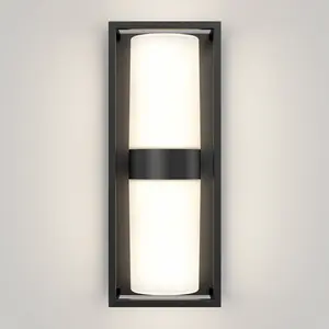 Sherman modern LED indoor-outdoor wall light 5 CCT
