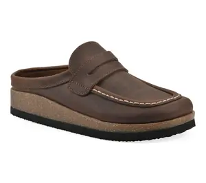 White Mountain Footbeds Leather Clog - Brinlee