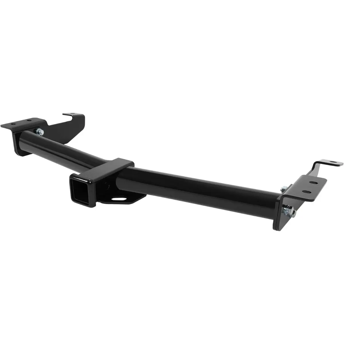 HECASA Class 3 Steel Heavy-Duty Trailer Hitch - 2-Inch Receiver, Tow Hooks, Ball Mounts Compatible with 2000-2014 Ford E-150, E-250 Econoline, E-350 Super Duty, Functional Racks, Impact-Resistant, Rustproof for Daily Use