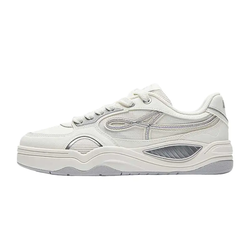 Anta Flame Women's Low-Top Sneakers: Comfortable, Stylish, Height-Increasing, Durable, and Lightweight with Shock Absorption Verifiable, with credentials and supporting global authentication